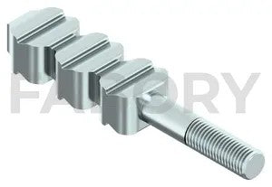 Masonry bolt type E DIN 529 E Steel Zinc plated 4.6
