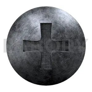 Cross recessed raised countersunk head tapping screw DIN 7983 C-H Steel Zinc plated black passivated