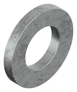 ISO 7089 Flat Washer, Hot Dip Galvanised, 300 HV