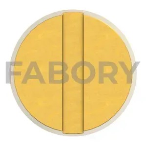 Slotted cheese head screw DIN 84 Steel Zinc plated yellow passivated 4.8