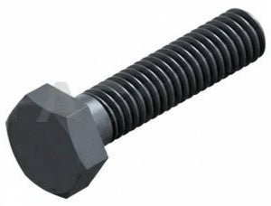 DIN 933 Fully Threaded Metric Hexagon Head Bolt, Plain, Class 8.8