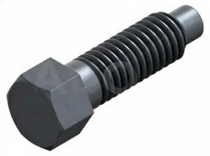 DIN 561 Hexagon Head Bolt with Full Dog Point, Plain, Class 22H