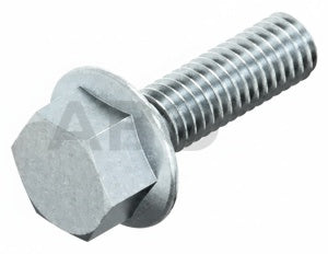 DIN 6921 Hexagon Flange Bolt with Serrated Flange, Zinc Plated, Class 8.8