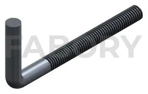 Hook anchor Steel Plain 4.8 100mm hook