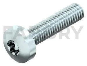 Hexalobular socket pan head screw DIN ≈7985 Steel Zinc plated 4.8
