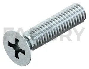 Cross recessed countersunk head screw Phillips, UNC ASME B18.6.3 Steel Zinc plated