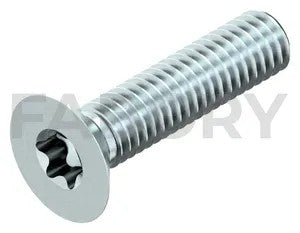 Hexalobular countersunk head screw DIN ≈965 Steel Zinc plated 4.8