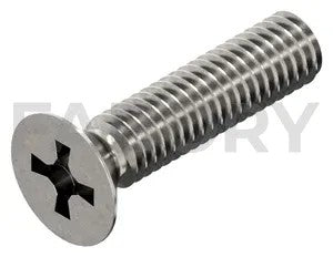 Cross recessed countersunk head screw Phillips DIN 965 Stainless steel A4 70