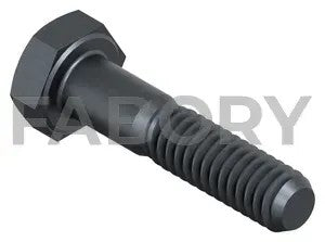 DIN 609 Hexagon Fit Bolt with Long Thread, Plain, 8.8