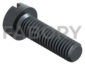 Slotted cheese head screw ISO 1207 Steel Plain 4.8