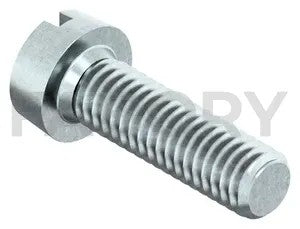 Slotted cheese head screw DIN 84 Steel Zinc plated 4.8