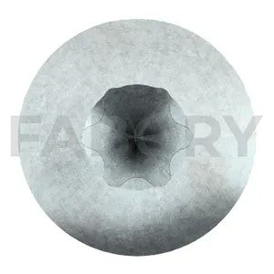 Hexalobular socket pan head screw DIN ≈7985 Steel Zinc plated 4.8