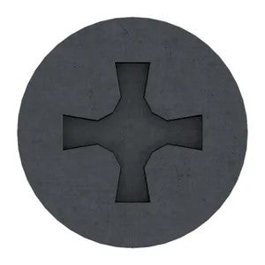 Cross recessed countersunk head screw Phillips ISO 7046-1 H Steel Plain 4.8