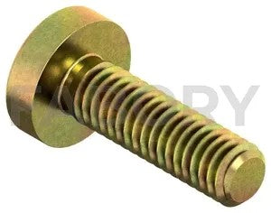 Cross recessed raised cheese head screw DIN 7985-H Steel Zinc plated yellow passivated 4.8