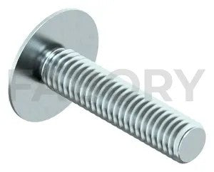 Slotted mushroom head Steel Zinc plated