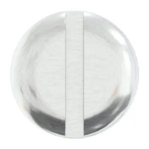 Slotted pan head tapping screw DIN 7971 F Steel Nickel plated without point