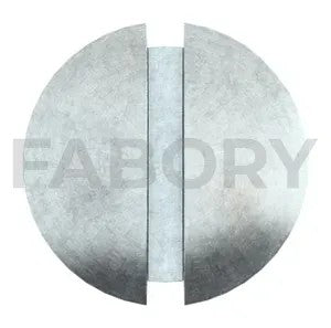 Slotted raised countersunk head tapping screw DIN 7973 C Steel Zinc plated