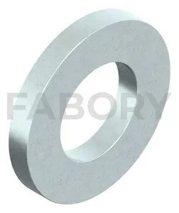 DIN 125-1A Form A Flat Washer, Zinc Plated Cr(III) Passivated, 140 HV