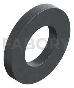 Plain washer, chamfered ISO 7090 Steel Zinc plated black passivated 200 HV