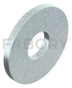 Plain washer type A wide ASME B18.21.1 Steel Zinc plated