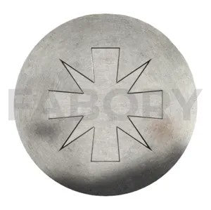 Cross recessed raised countersunk head screw DIN 966 A-Z Stainless steel A2