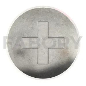 Cross recessed raised cheese head screw DIN 7985-H Stainless steel A2