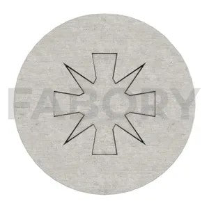 Cross recessed countersunk head screw Pozidriv DIN 965 Stainless steel A4 70