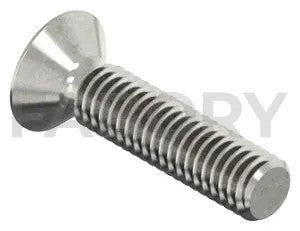 Cross recessed raised countersunk head screw DIN 966 A-H Stainless steel A4