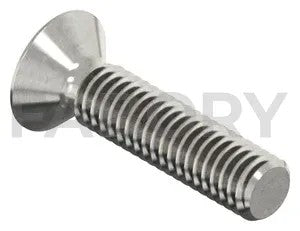 Cross recessed raised countersunk head screw DIN 966 A-Z Stainless steel A4