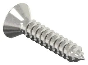 Cross recessed countersunk head tapping screw DIN 7982 C-H Stainless steel A4