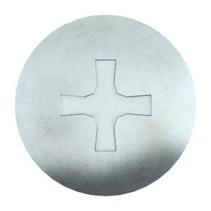 Cross recessed caphead tapping screw Steel Zinc plated